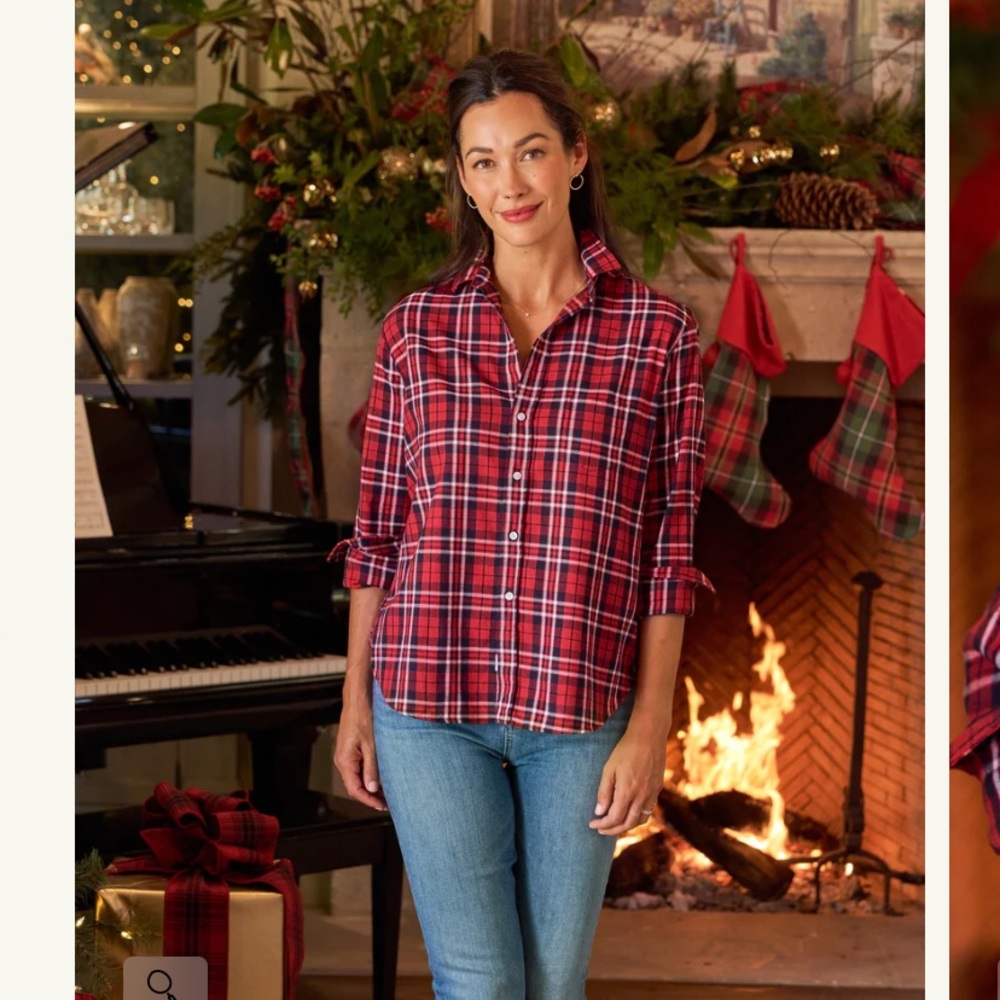 Woolrich flannel scotch plaid flannel